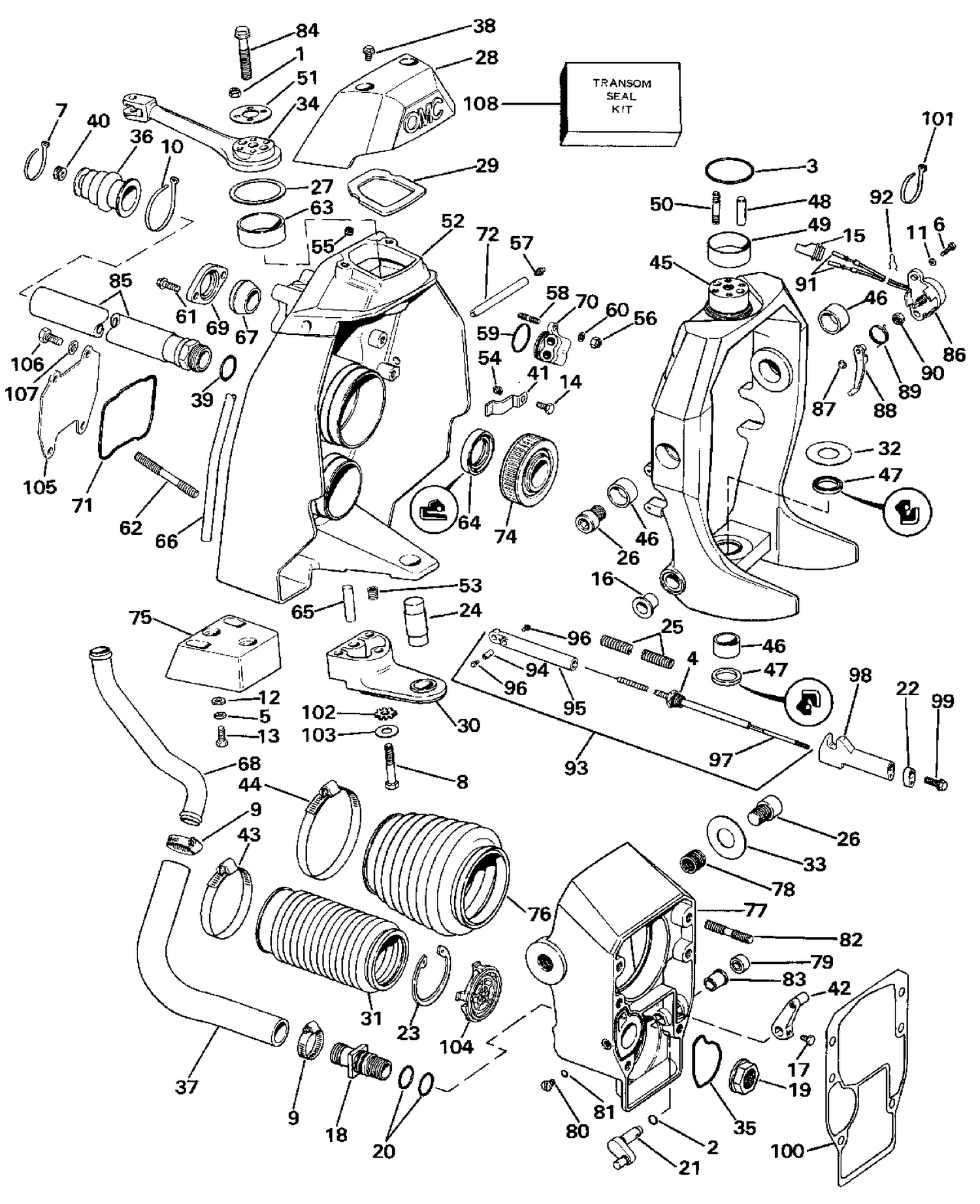 TRANSOM MOUNT
