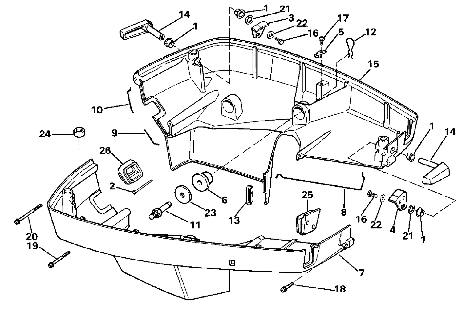 LOWER ENGINE COVER