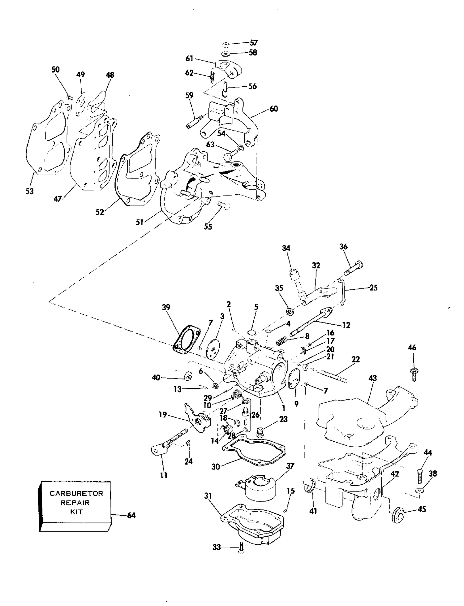 CARBURETOR & MANIFOLD