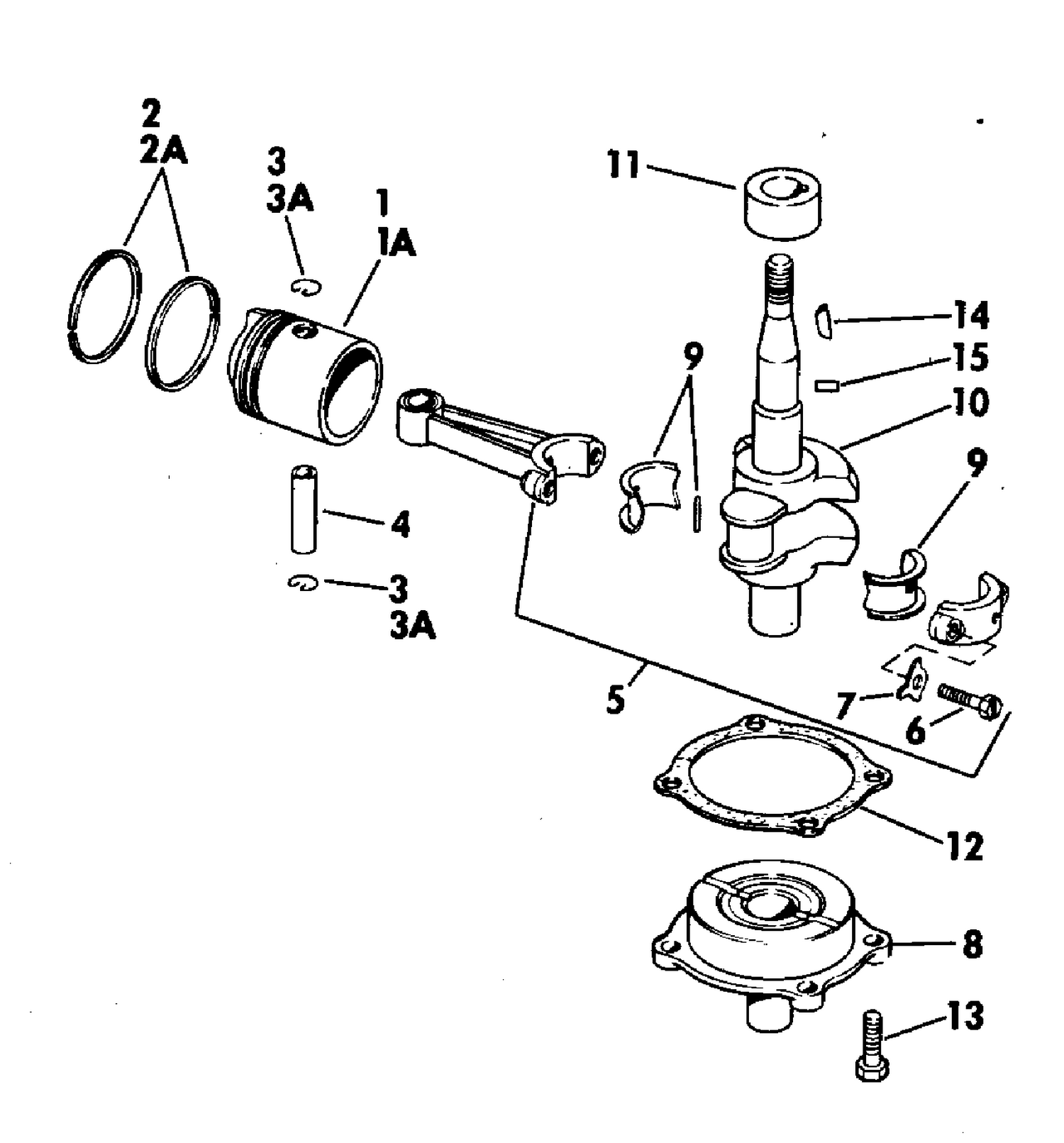 CRANKSHAFT & PISTON