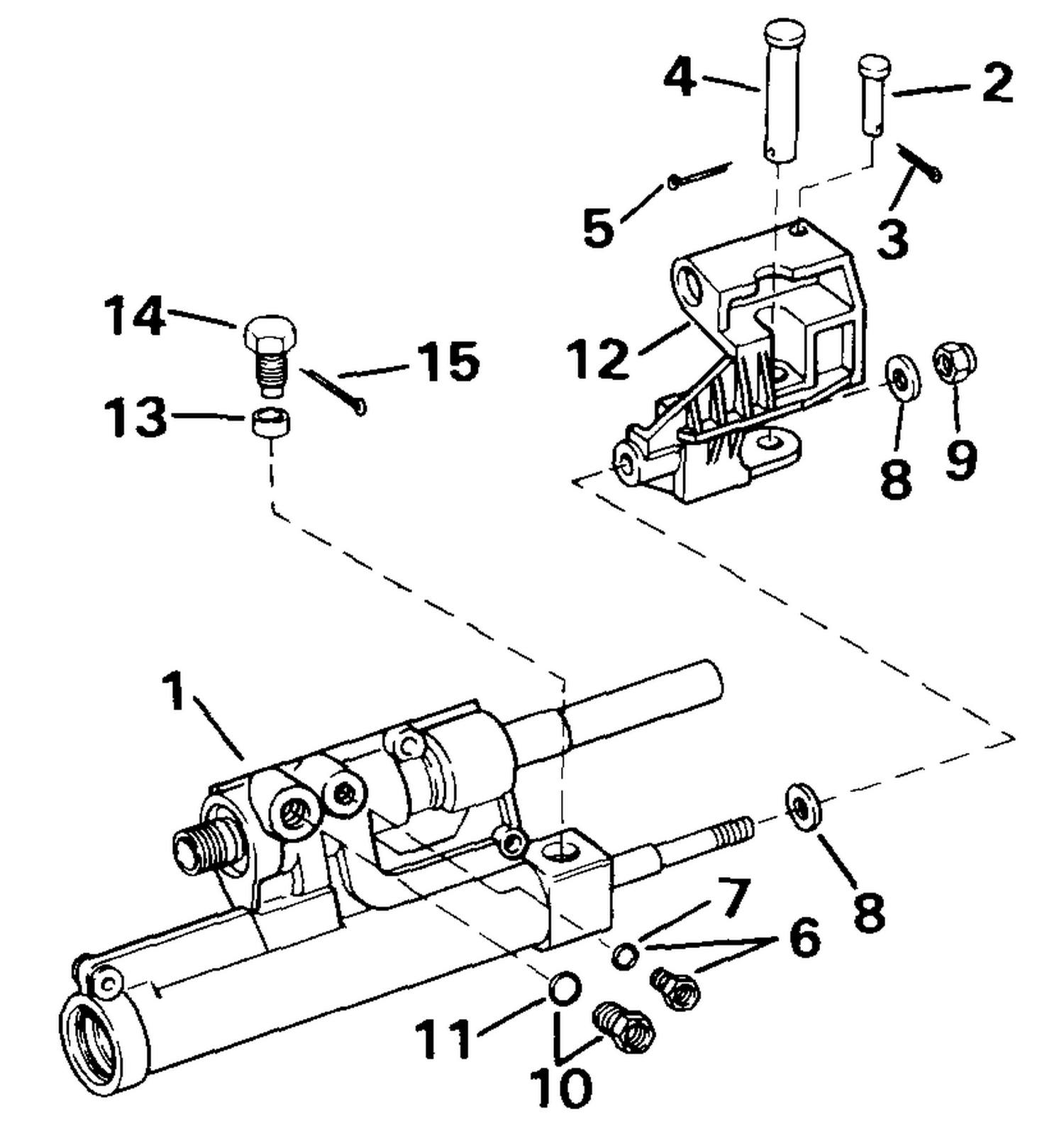 POWER STEERING CYLINDER