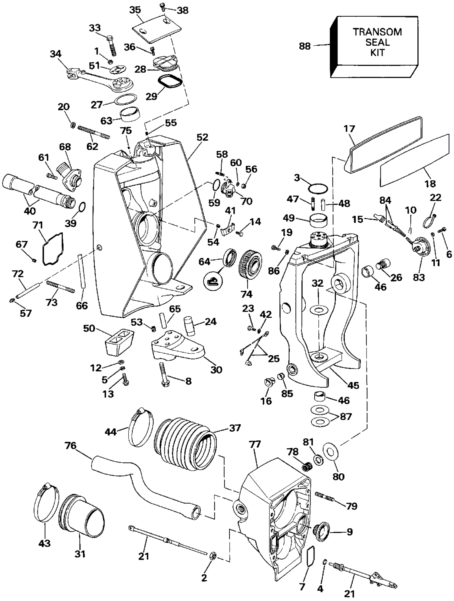 TRANSOM MOUNT