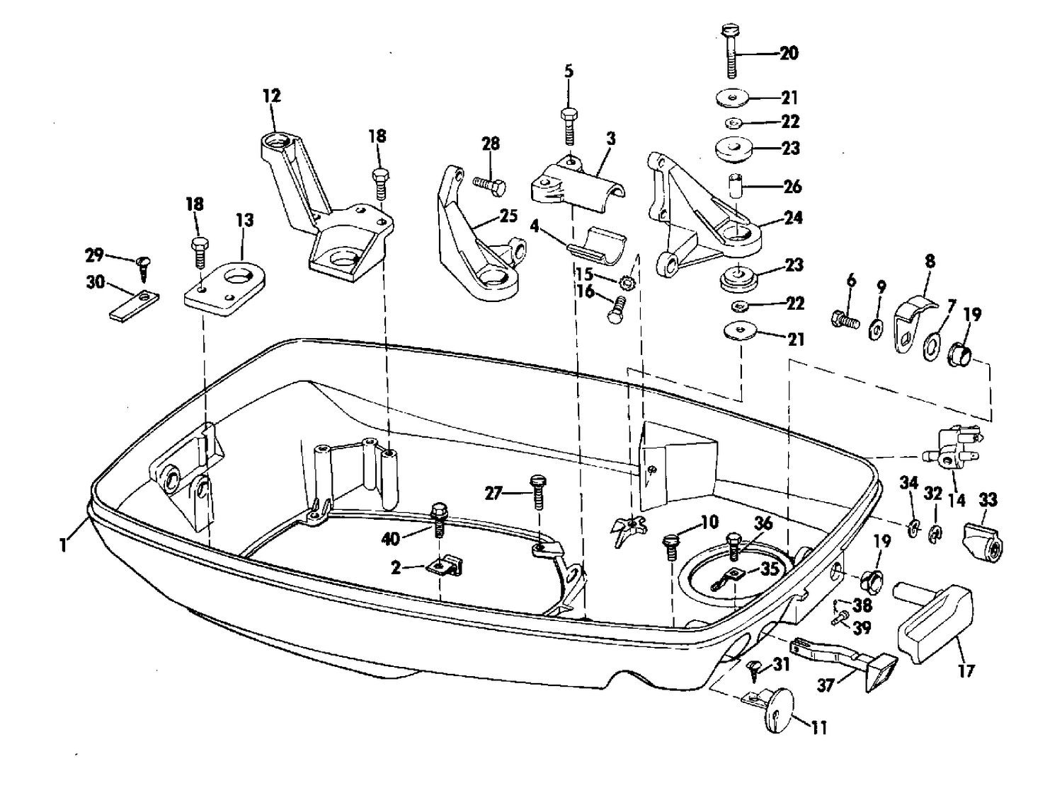 LOWER MOTOR COVER GROUP