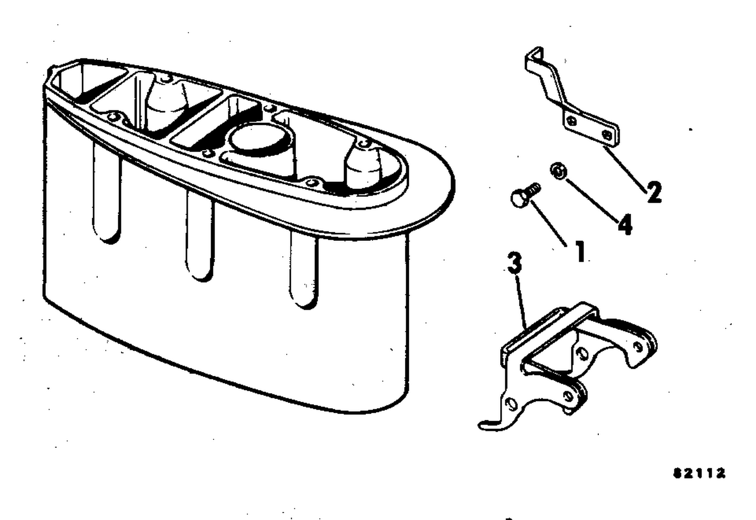 REVERSE THRUST KIT 9.9 & 15 LONG MODELS ONLY