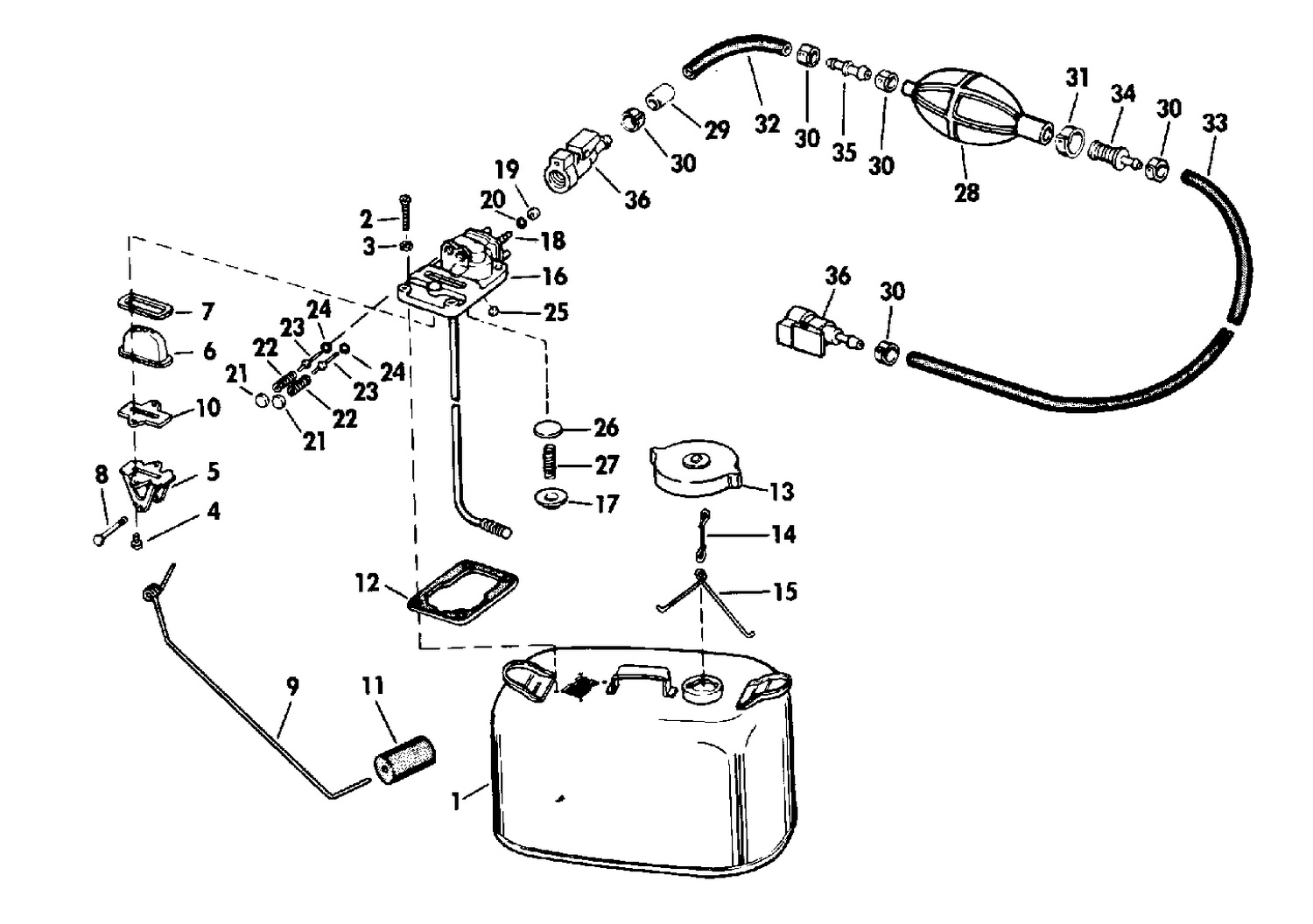 FUEL TANK - 6 GALLON
