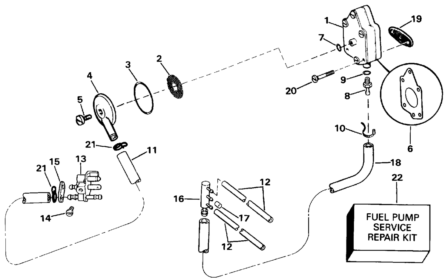 FUEL PUMP AND FILTER