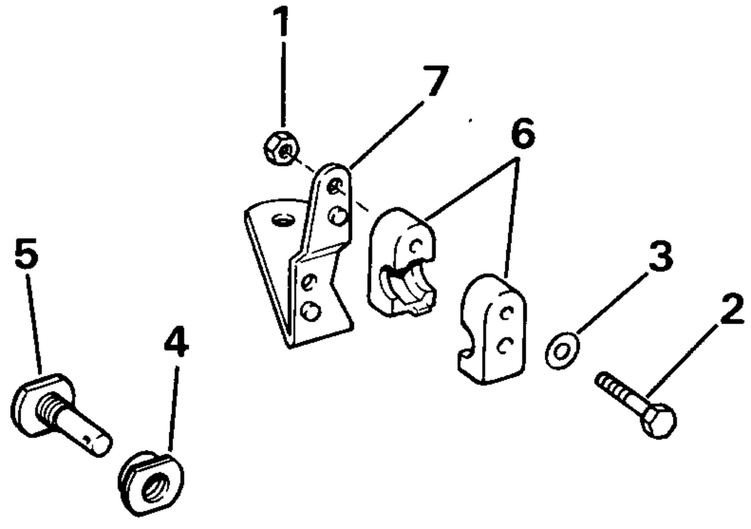 DUAL STATION THROTTLE KIT - 5.7 LITRE & 350 C.I. MODELS