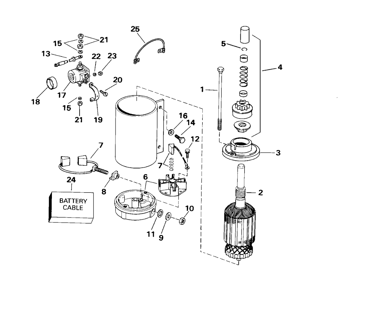 ELECTRIC STARTER & SOLENOID