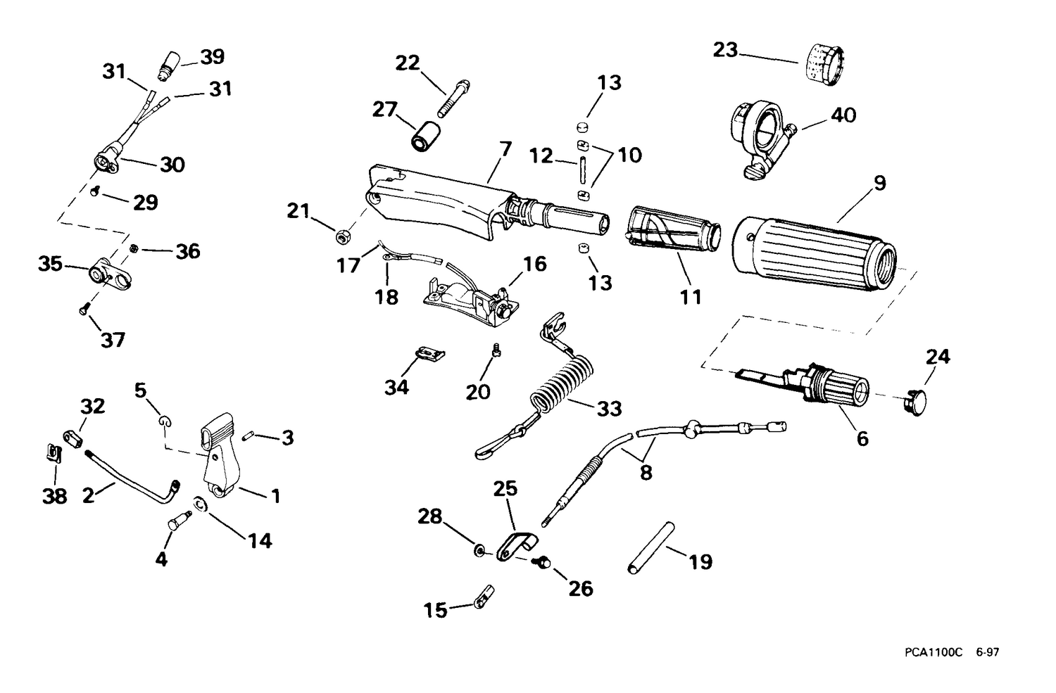 STEERING & SHIFT HANDLE
