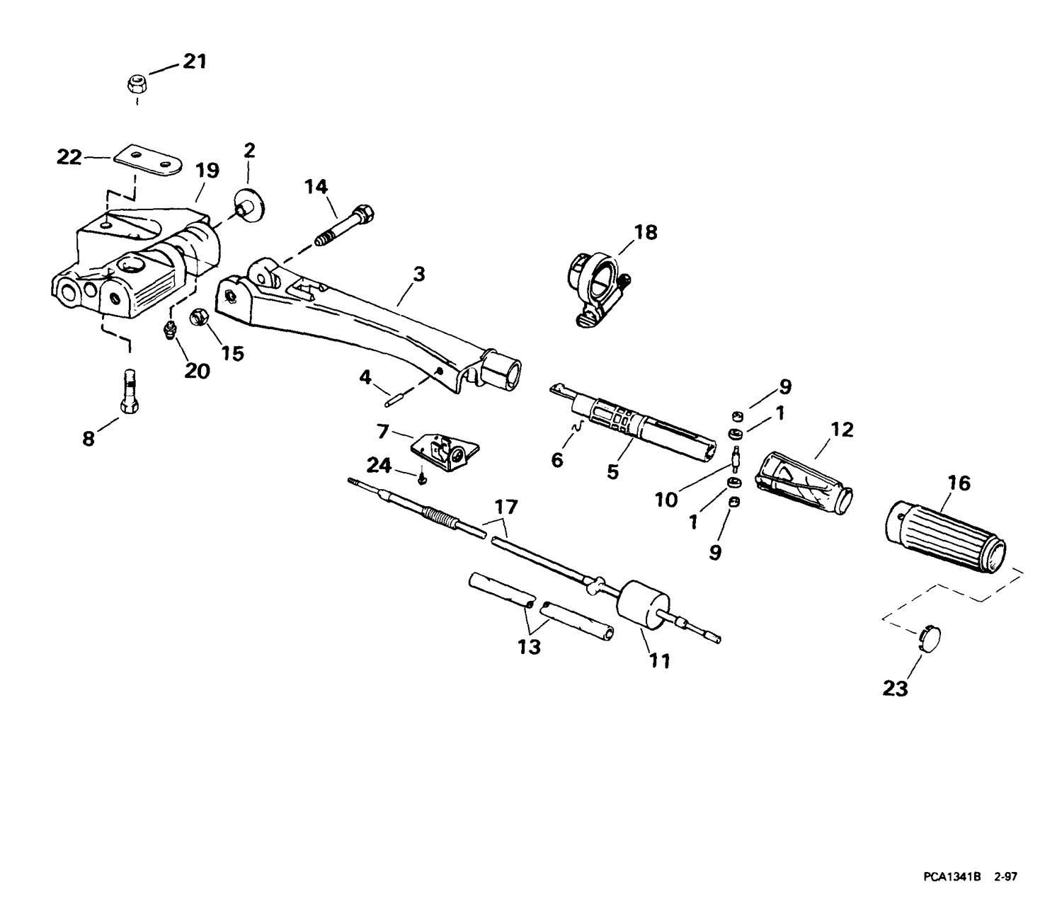 STEERING HANDLE