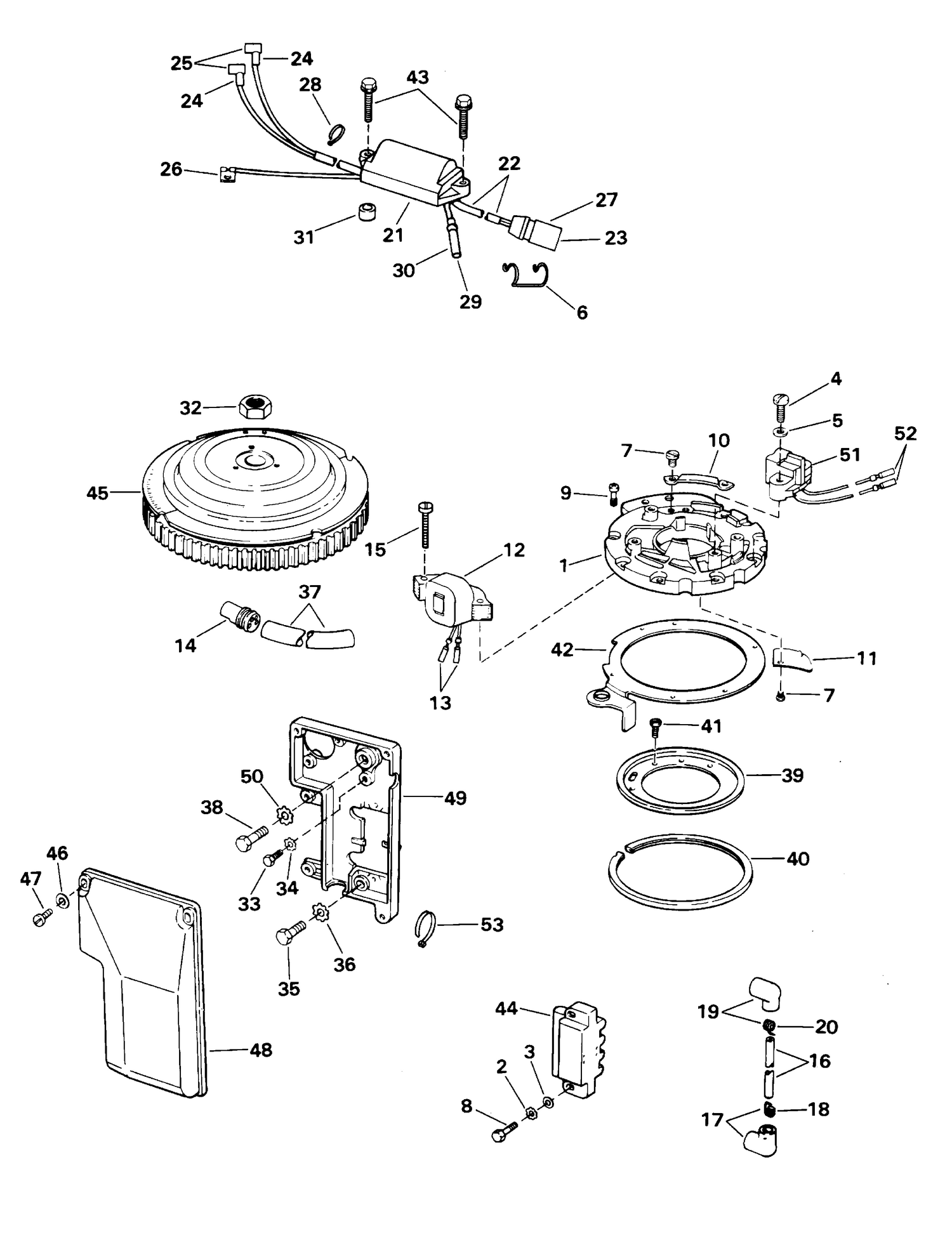 IGNITION SYSTEM - ROPE START