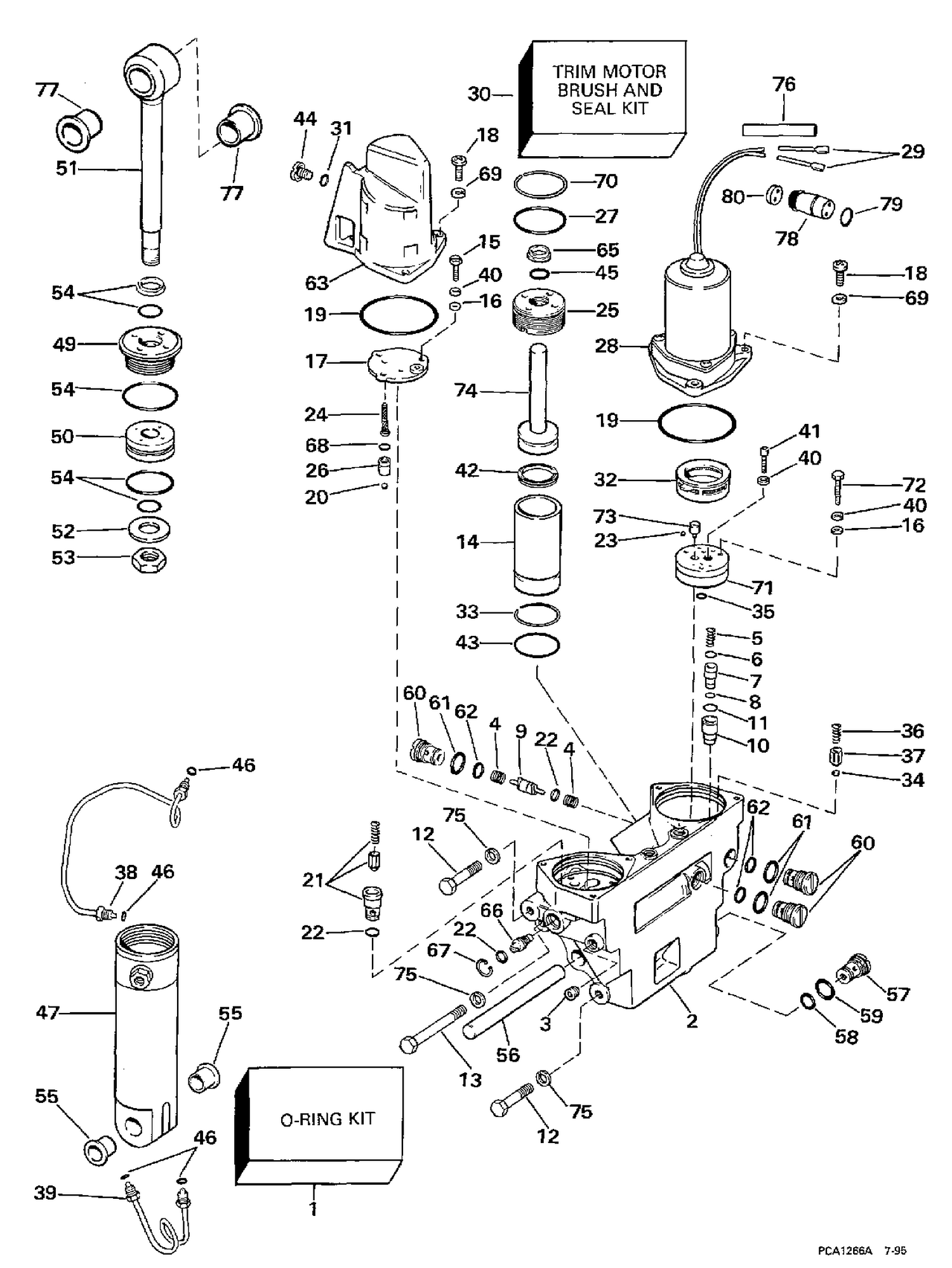 POWER TRIM/TILT HYDRAULIC ASSEMBLY