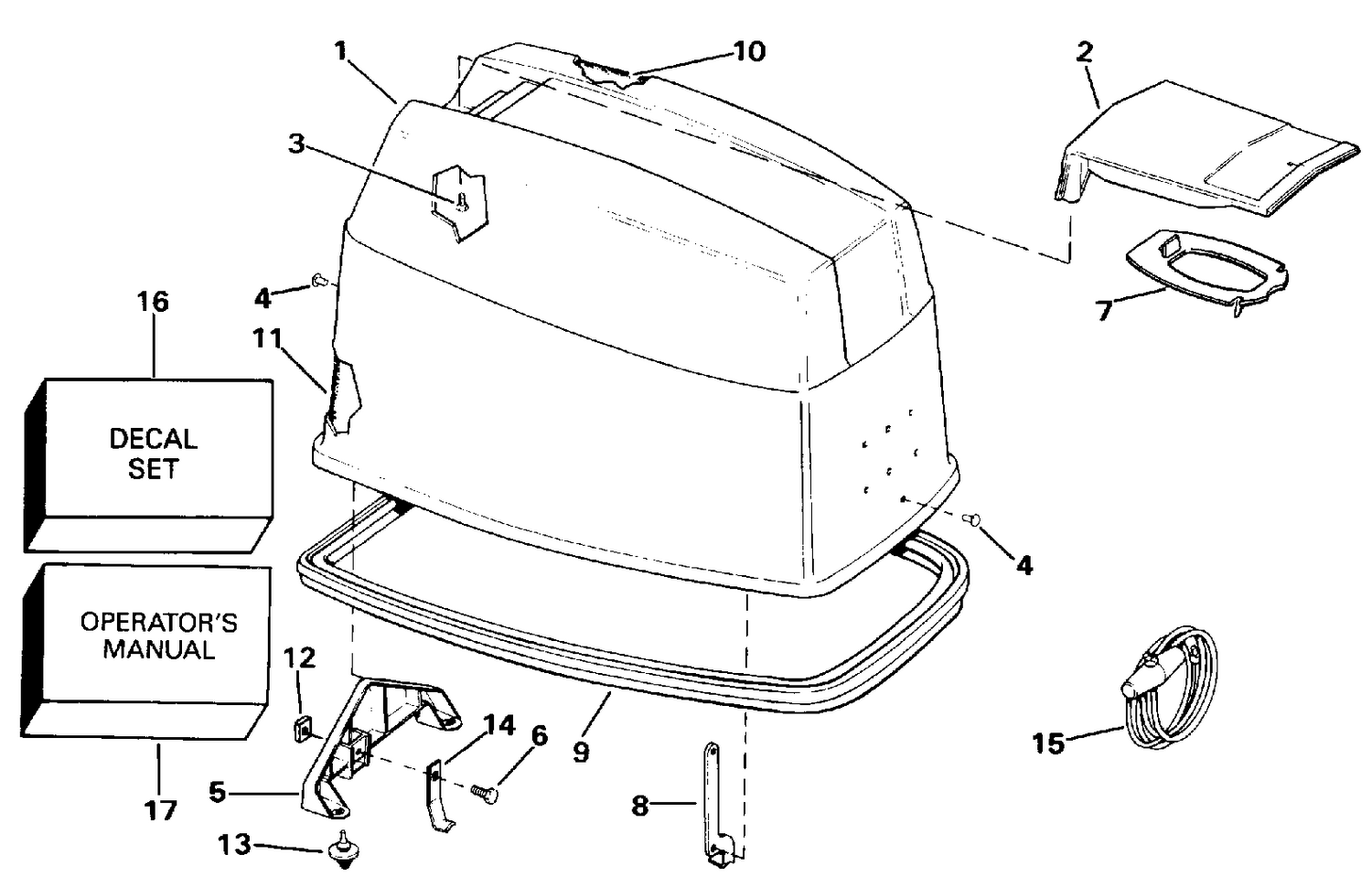 ENGINE COVER - JOHNSON