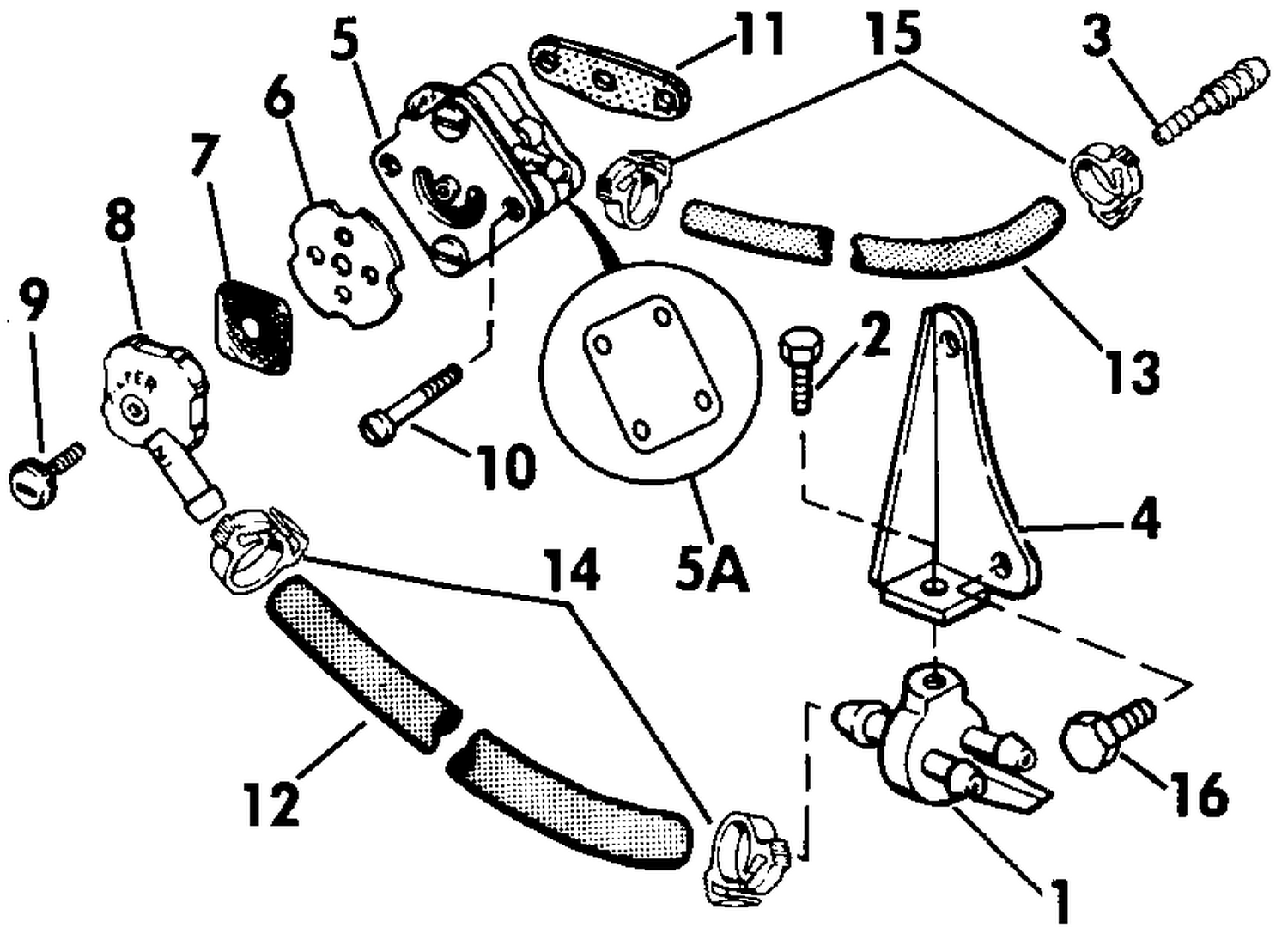 FUEL PUMP KIT - 4 BR MODELS ONLY