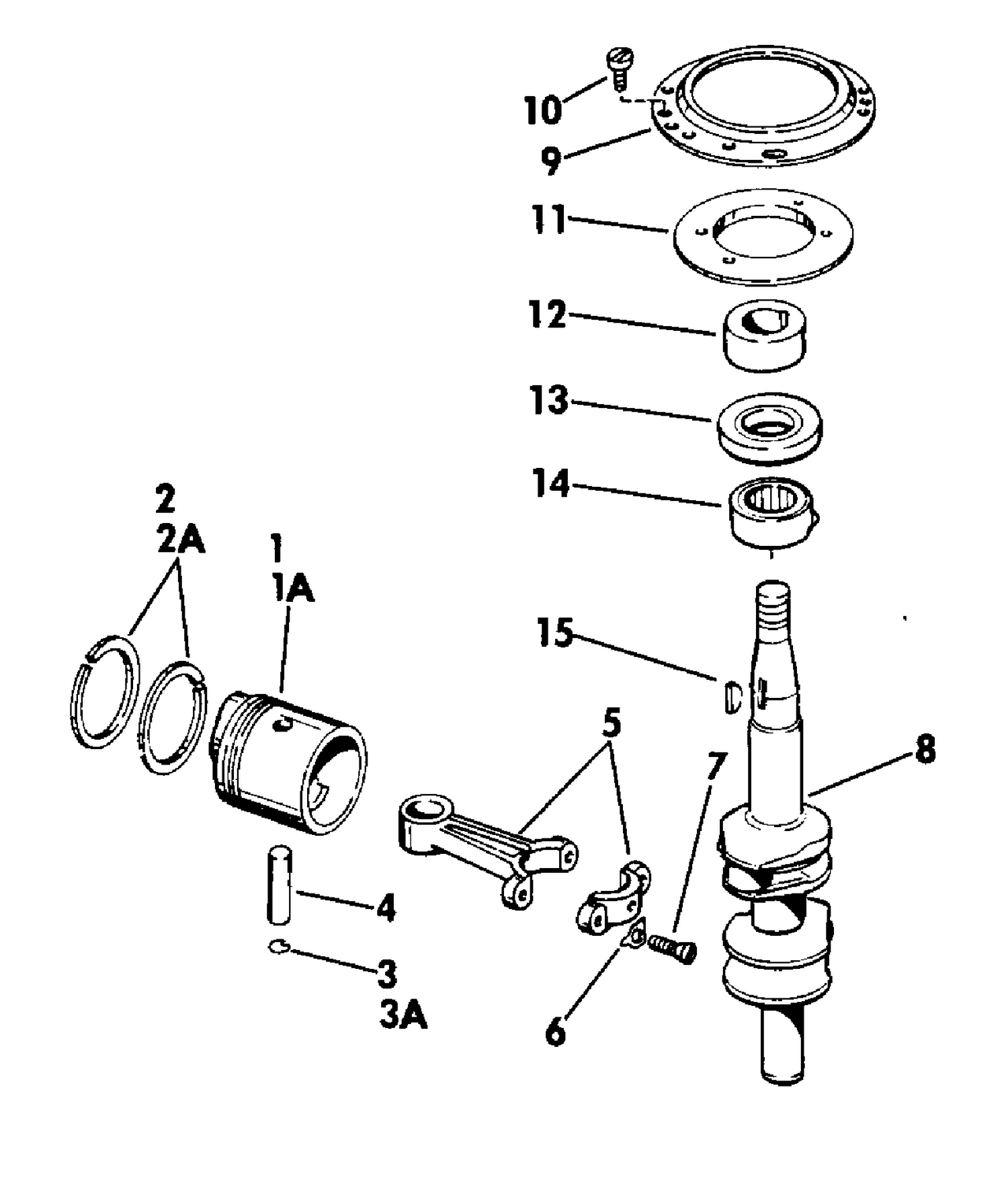 CRANKSHAFT & PISTON