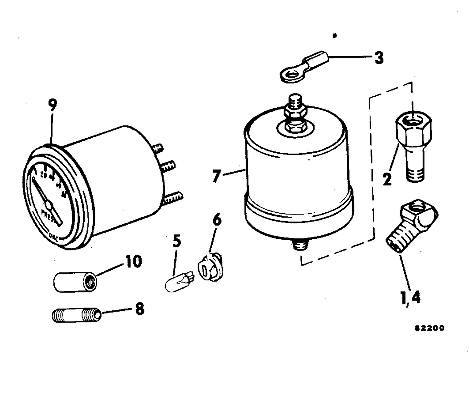 OIL PRESSURE GAUGE KIT
