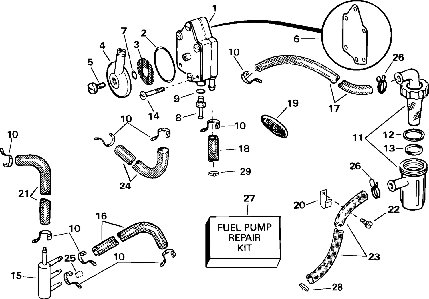 FUEL PUMP & FILTER