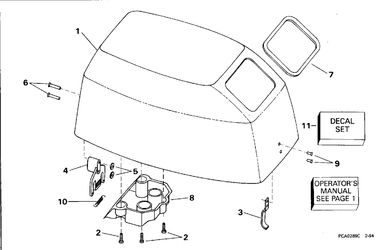 ENGINE COVER