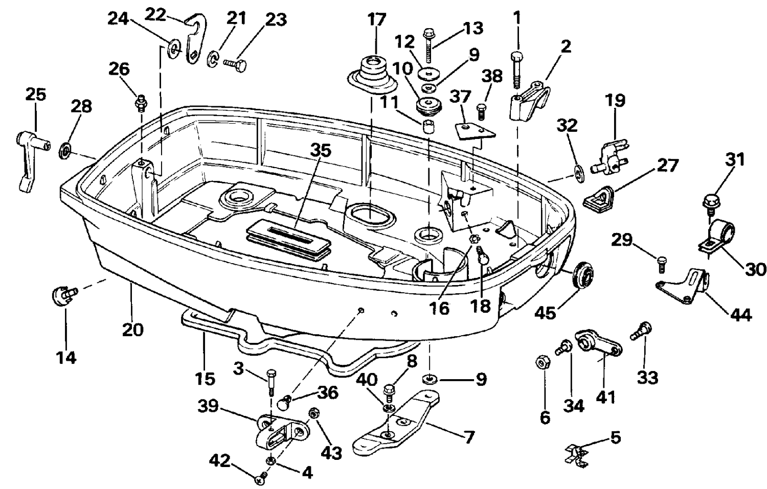 LOWER ENGINE COVER