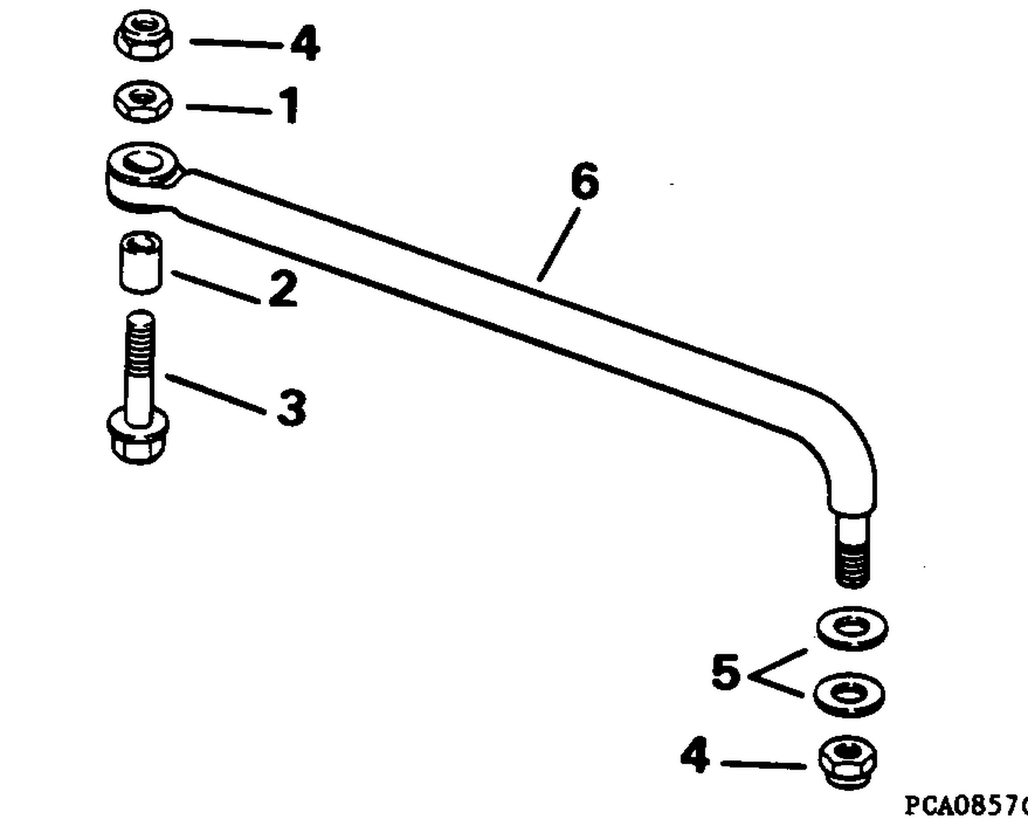 STEERING LINK KIT, STAINLESS STEEL