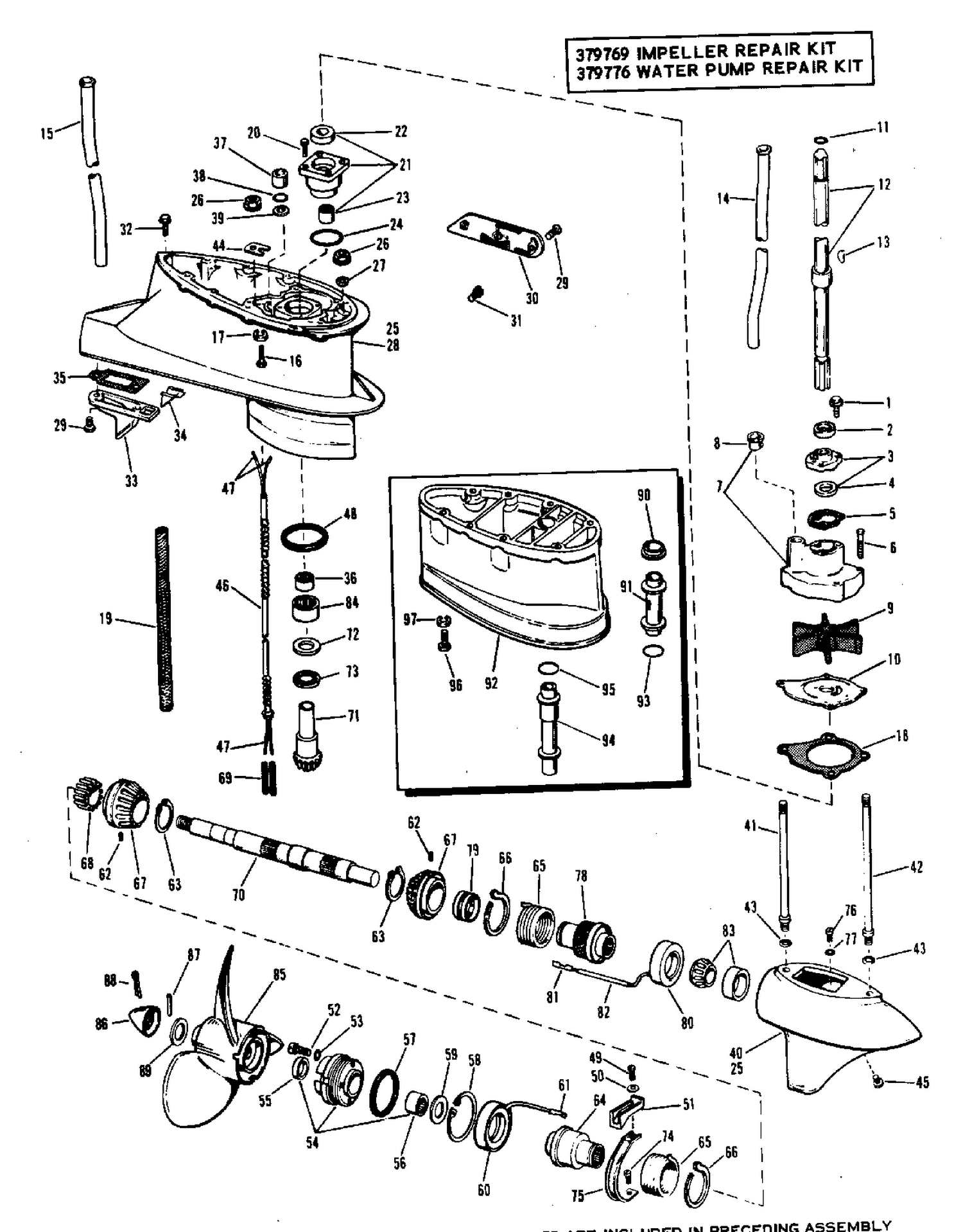 GEARCASE GROUP ELECTRIC SHIFT