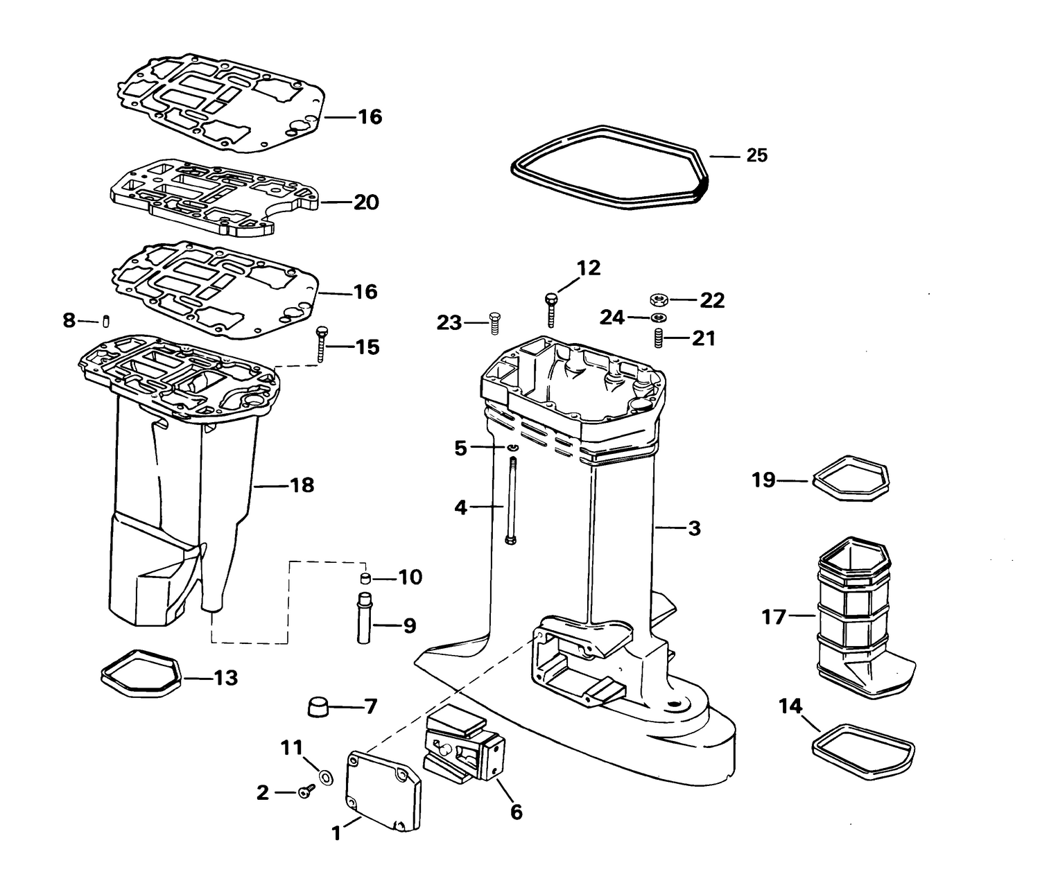 EXHAUST HOUSING
