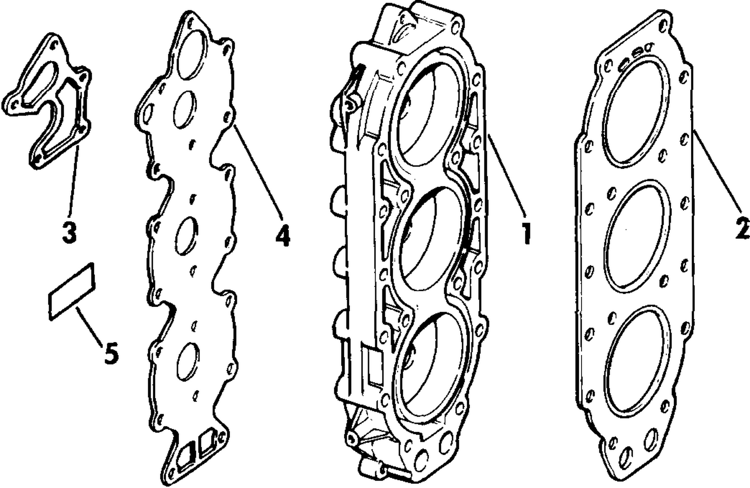 CYLINDER HEAD KIT - LOW COMPRESSION 75
