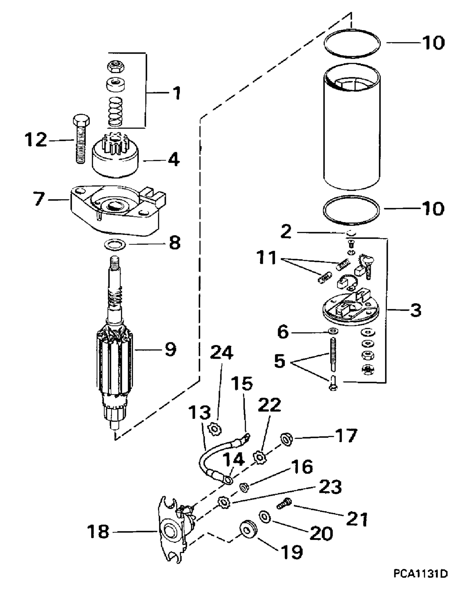 STARTER MOTOR & SOLENOID