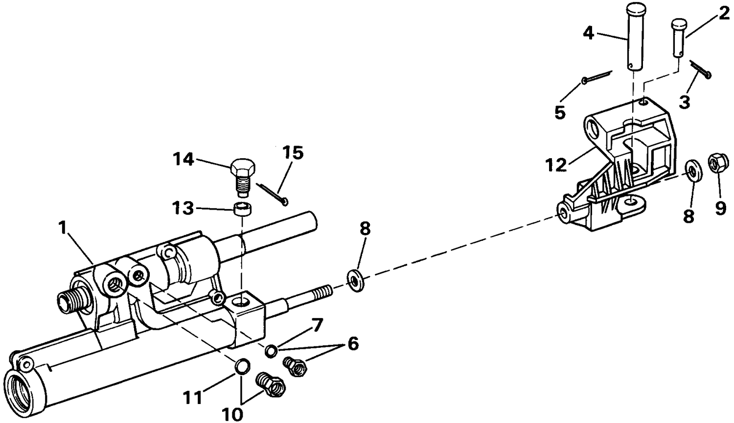 POWER STEERING CYLINDER