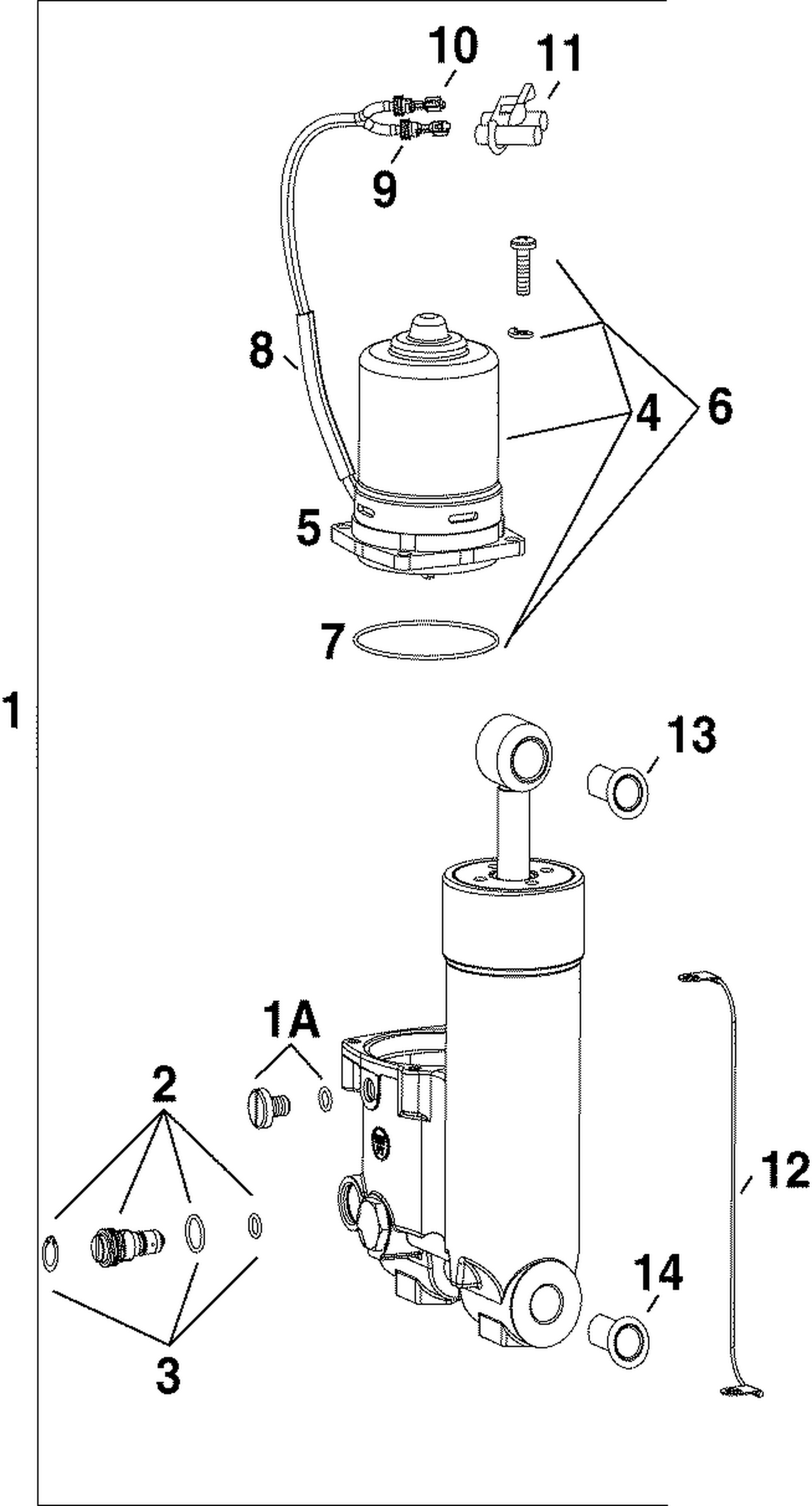 TRIM & TILT HYDRAULIC ASSEMBLY