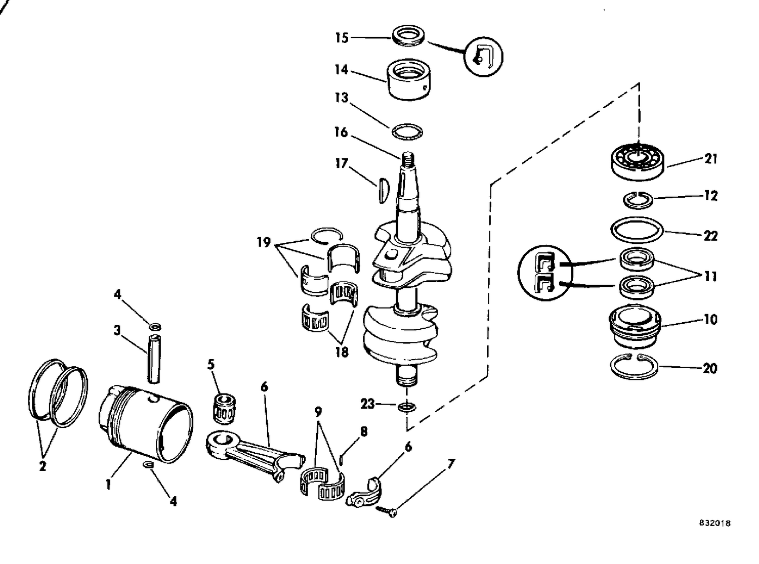 CRANKSHAFT & PISTON