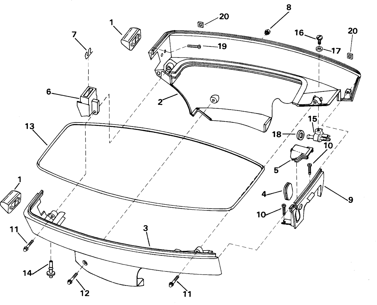 LOWER ENGINE COVER