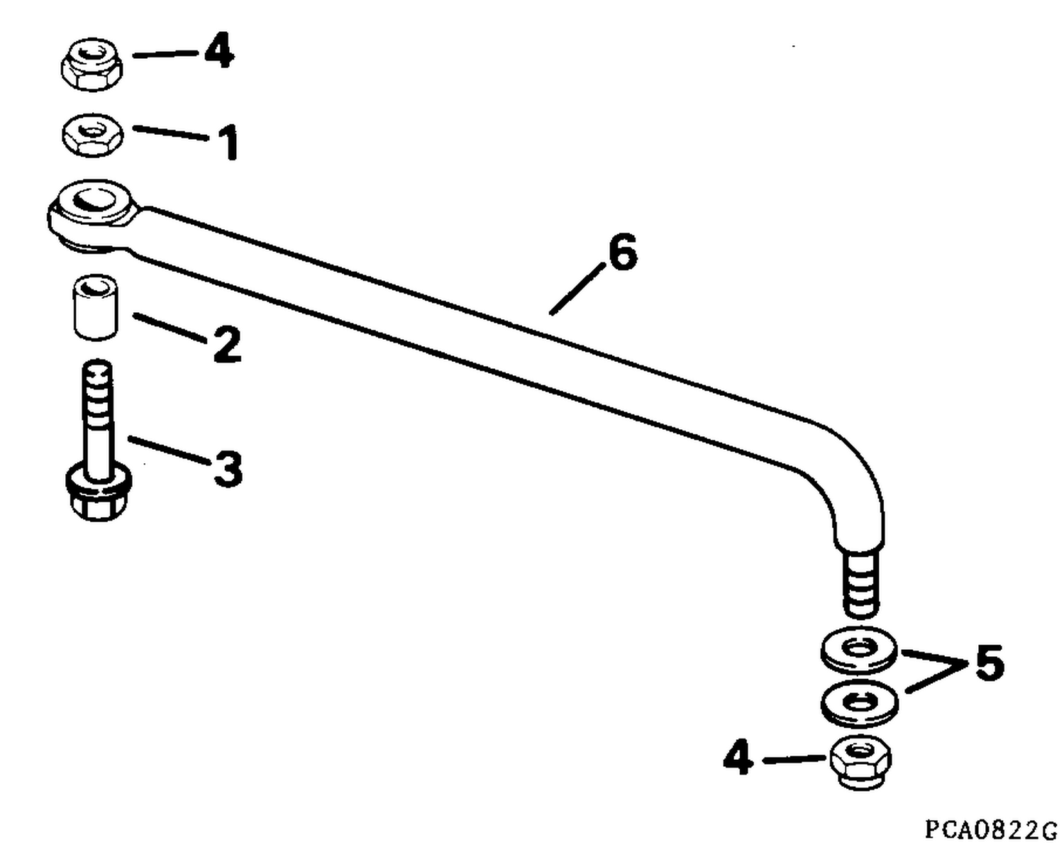 STEERING CONNECTOR KIT - 60 - V4 W/O POWER TRIM & TILT & 250