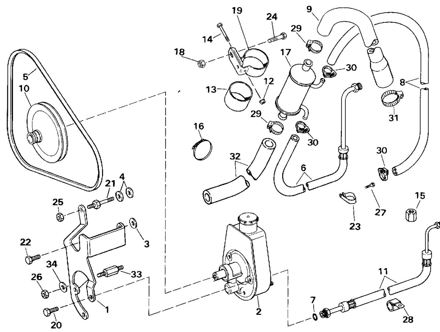 POWER STEERING PUMP