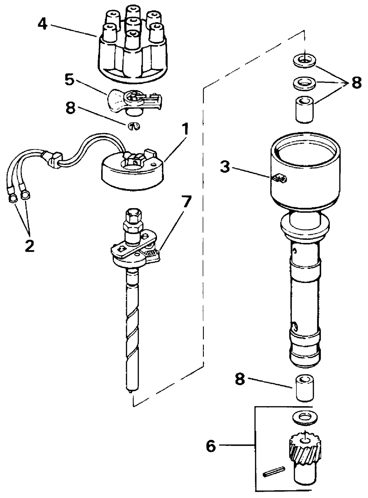 DISTRIBUTOR - 5.7 LITRE
