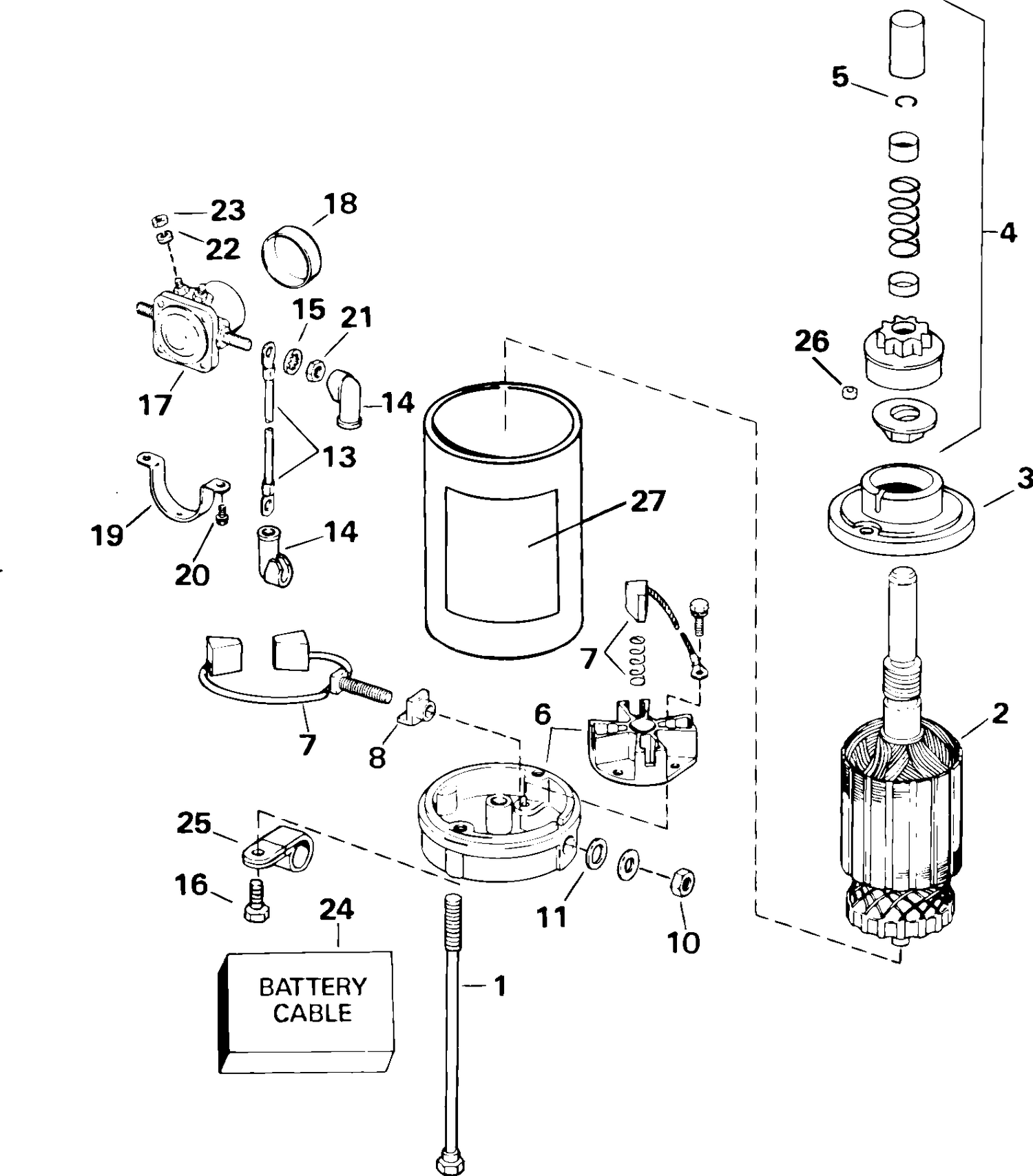 ELECTRIC STARTER & SOLENOID