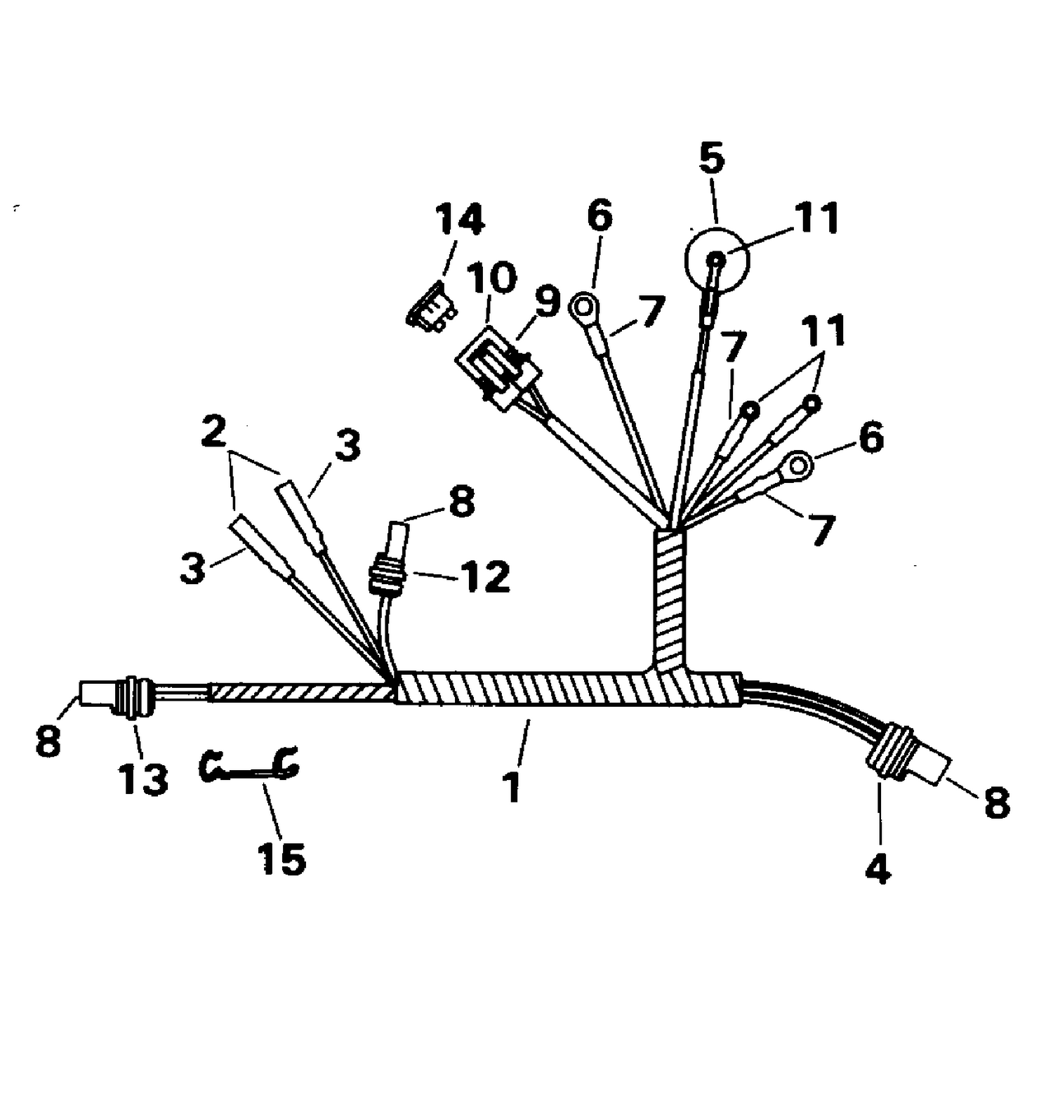MOTOR CABLE - TE MODELS