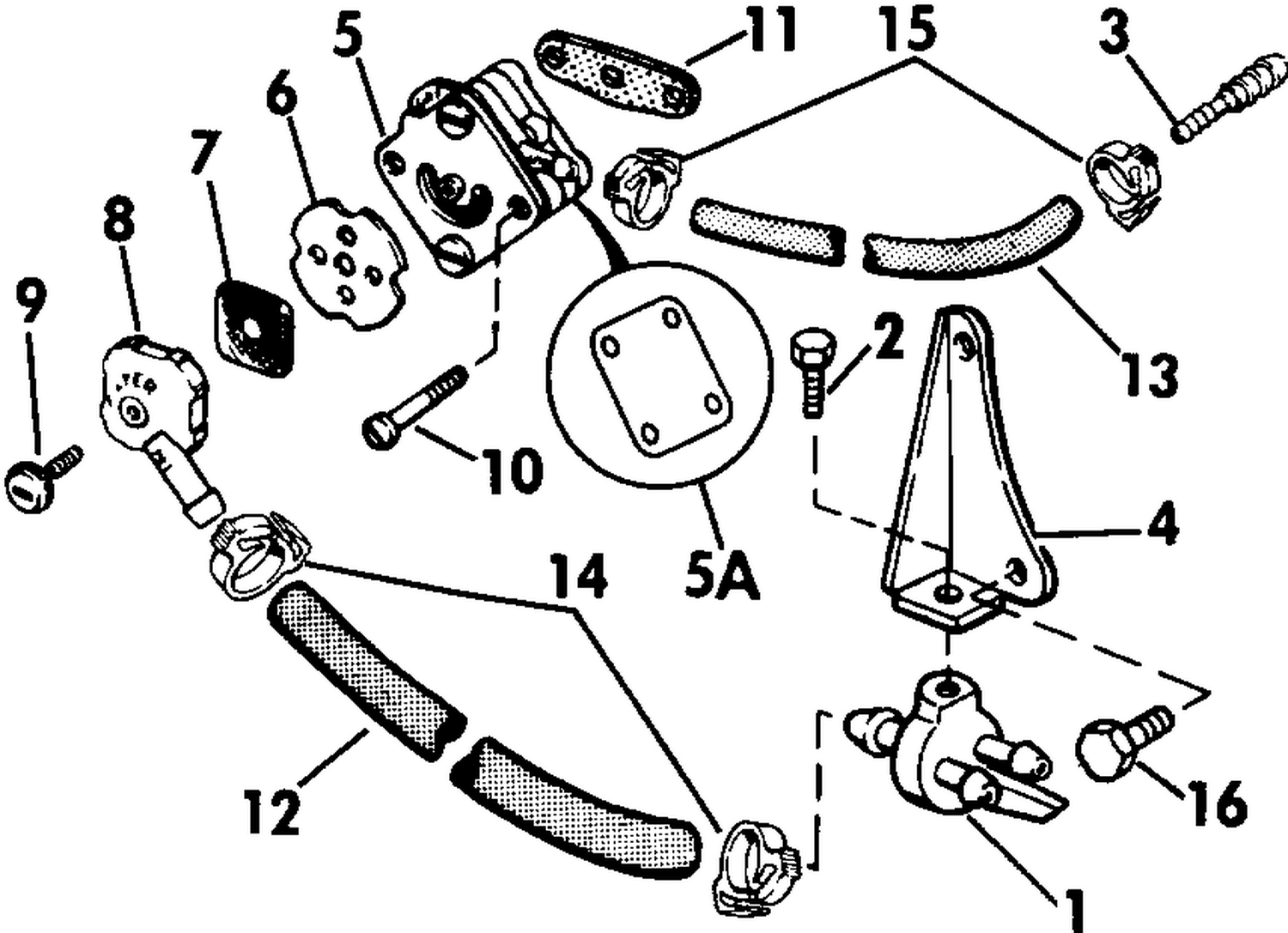 FUEL PUMP KIT 4 MODEL 4BR MODELS ONLY