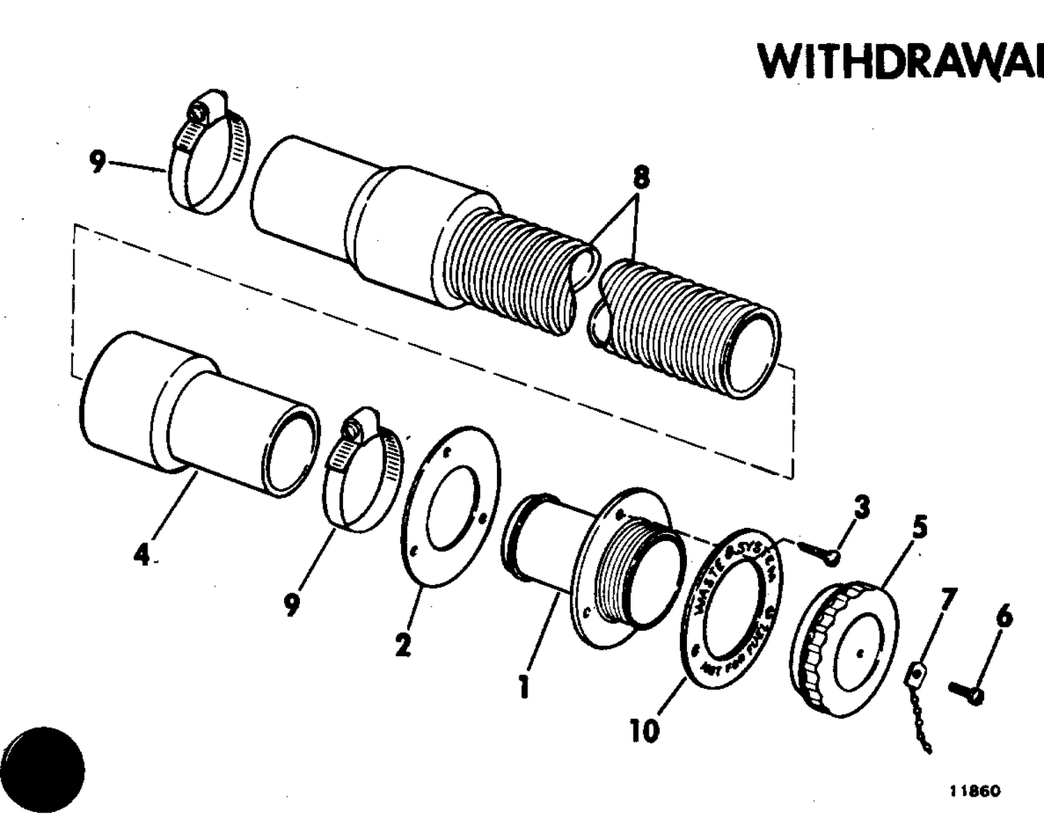 WITHDRAWAL FITTING KIT