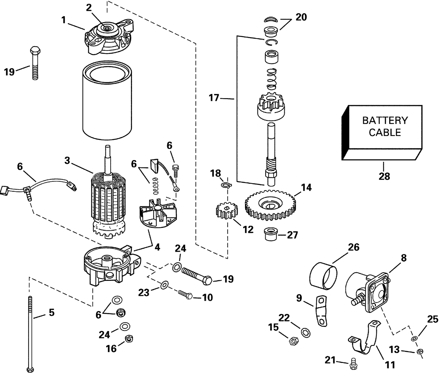 ELECTRIC STARTER & SOLENOID