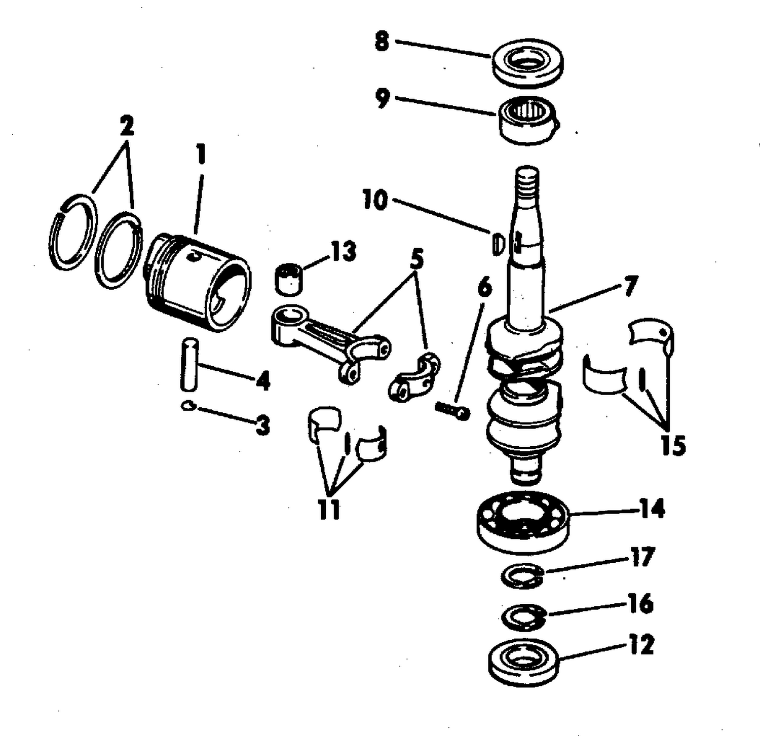 CRANKSHAFT & PISTON