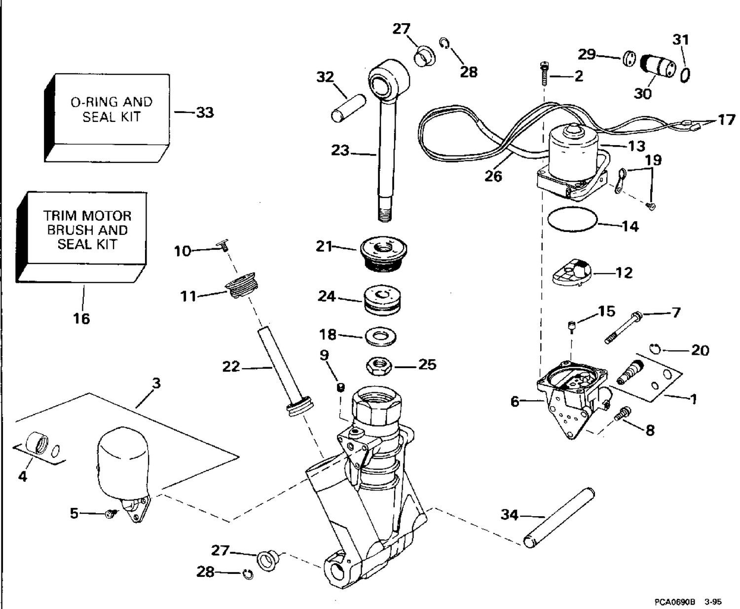 POWER TRIM/TILT HYDRAULIC ASSEMBLY