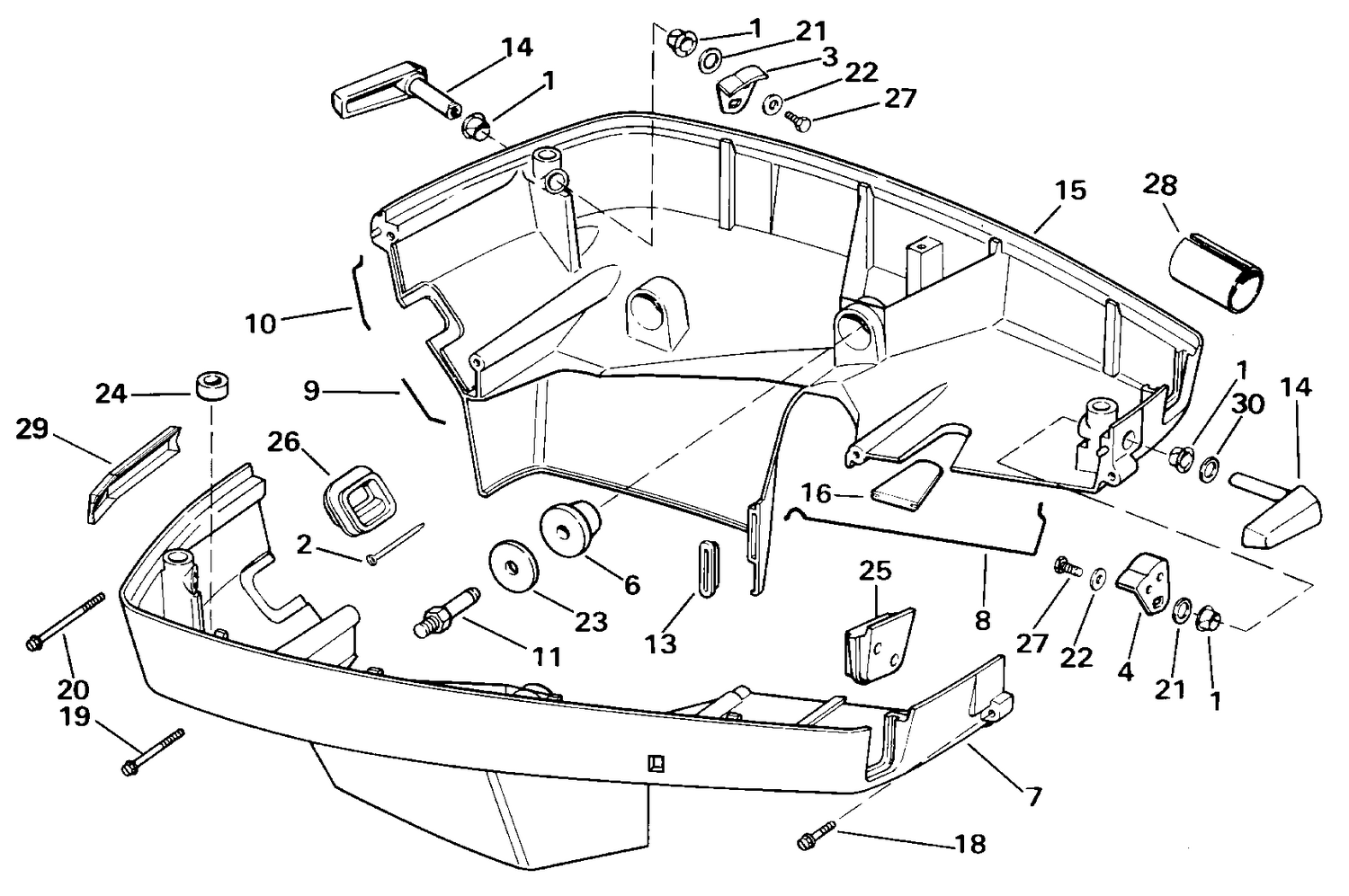 LOWER ENGINE COVER