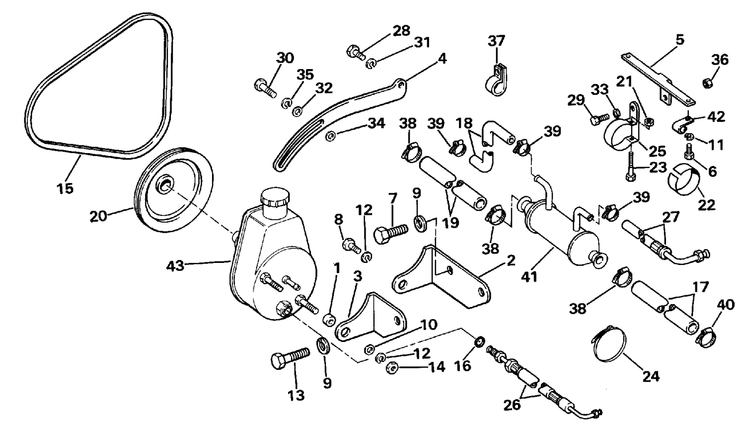 POWER STEERING PUMP