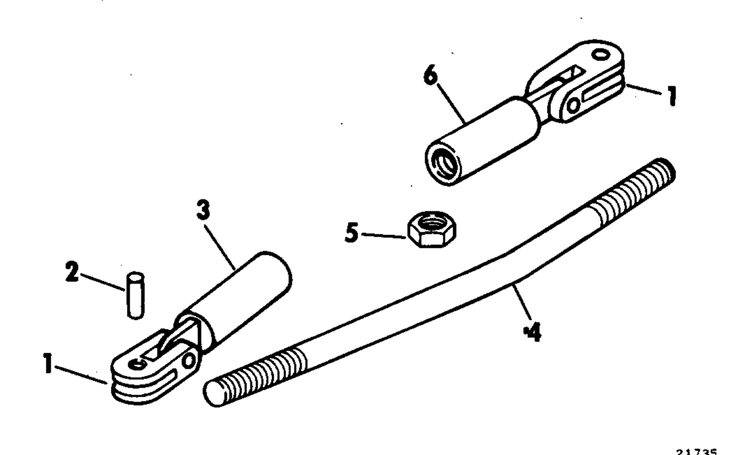 REMOTE CTRL AND STEERING CON KITS 40 HP PUSH PULL ONLY