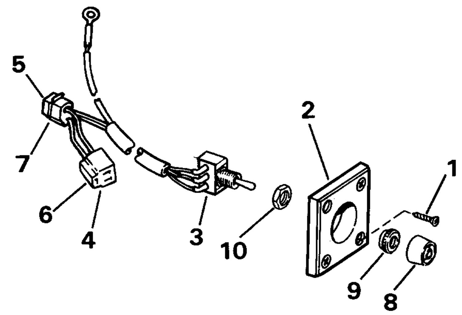 REMOTE TRIM SWITCH KIT