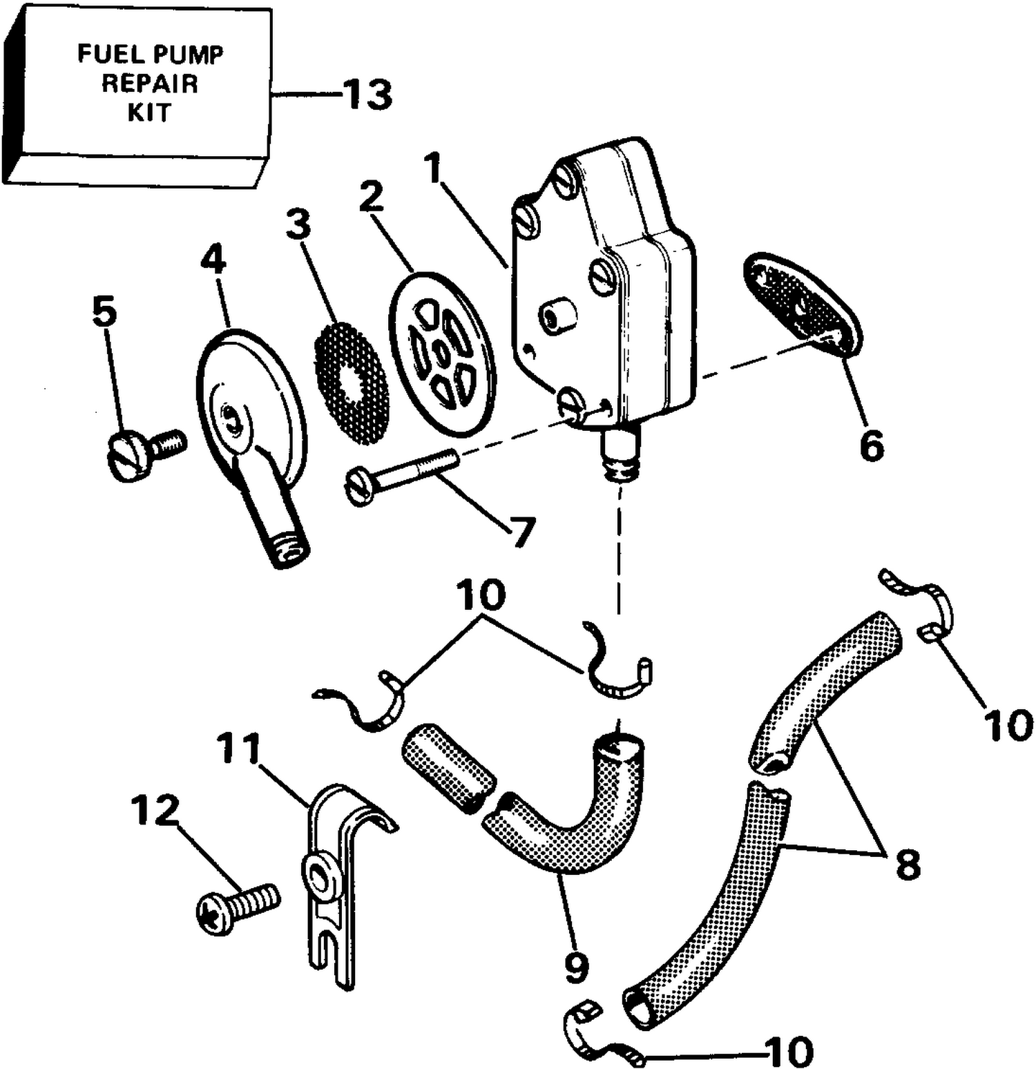 FUEL PUMP AND FILTER