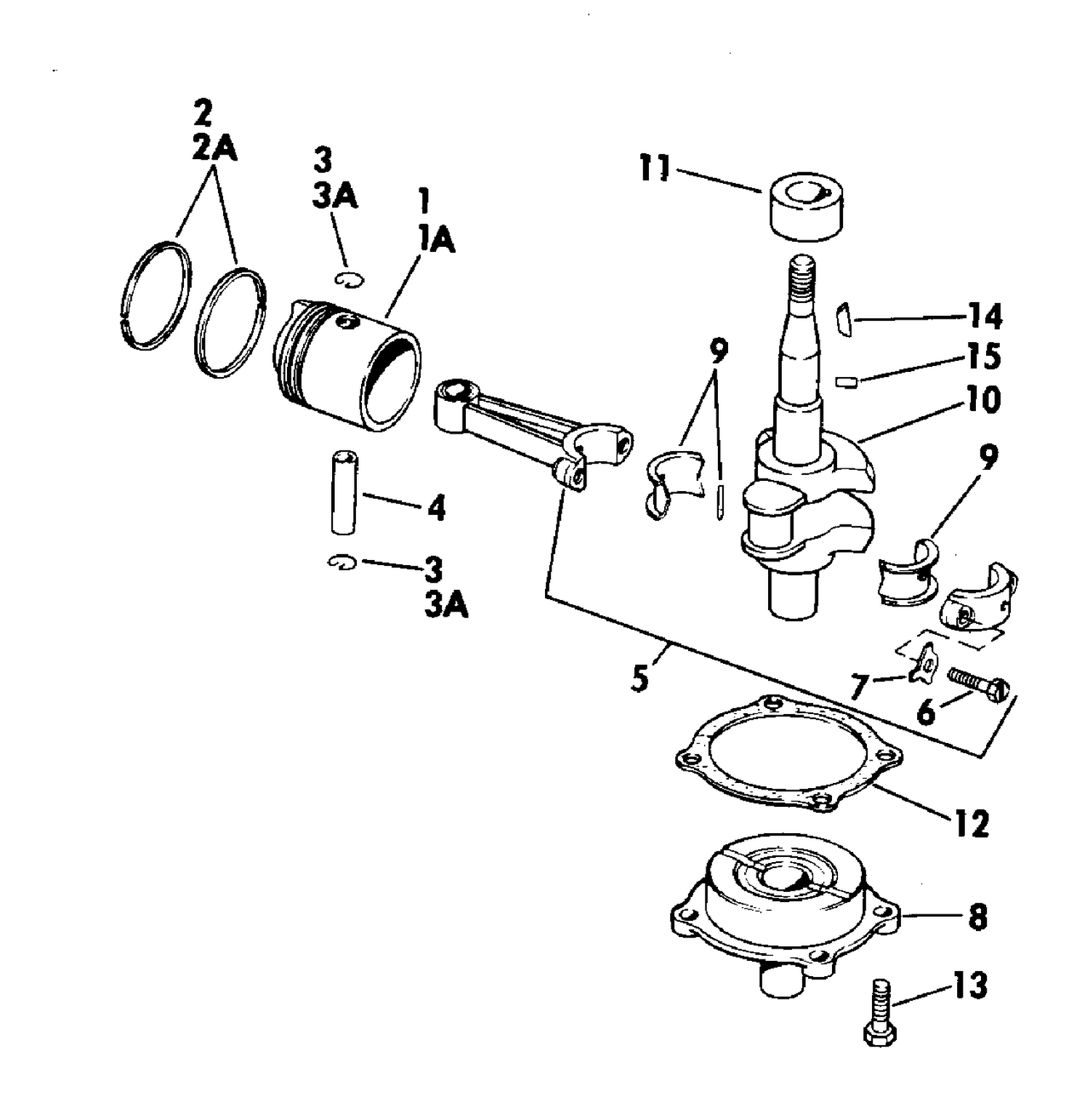 CRANKSHAFT & PISTON