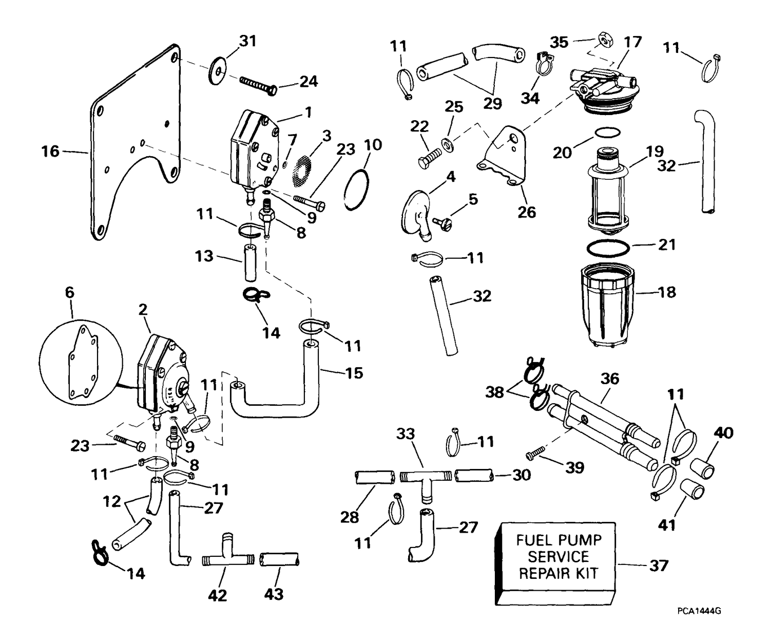FUEL PUMP & FILTER