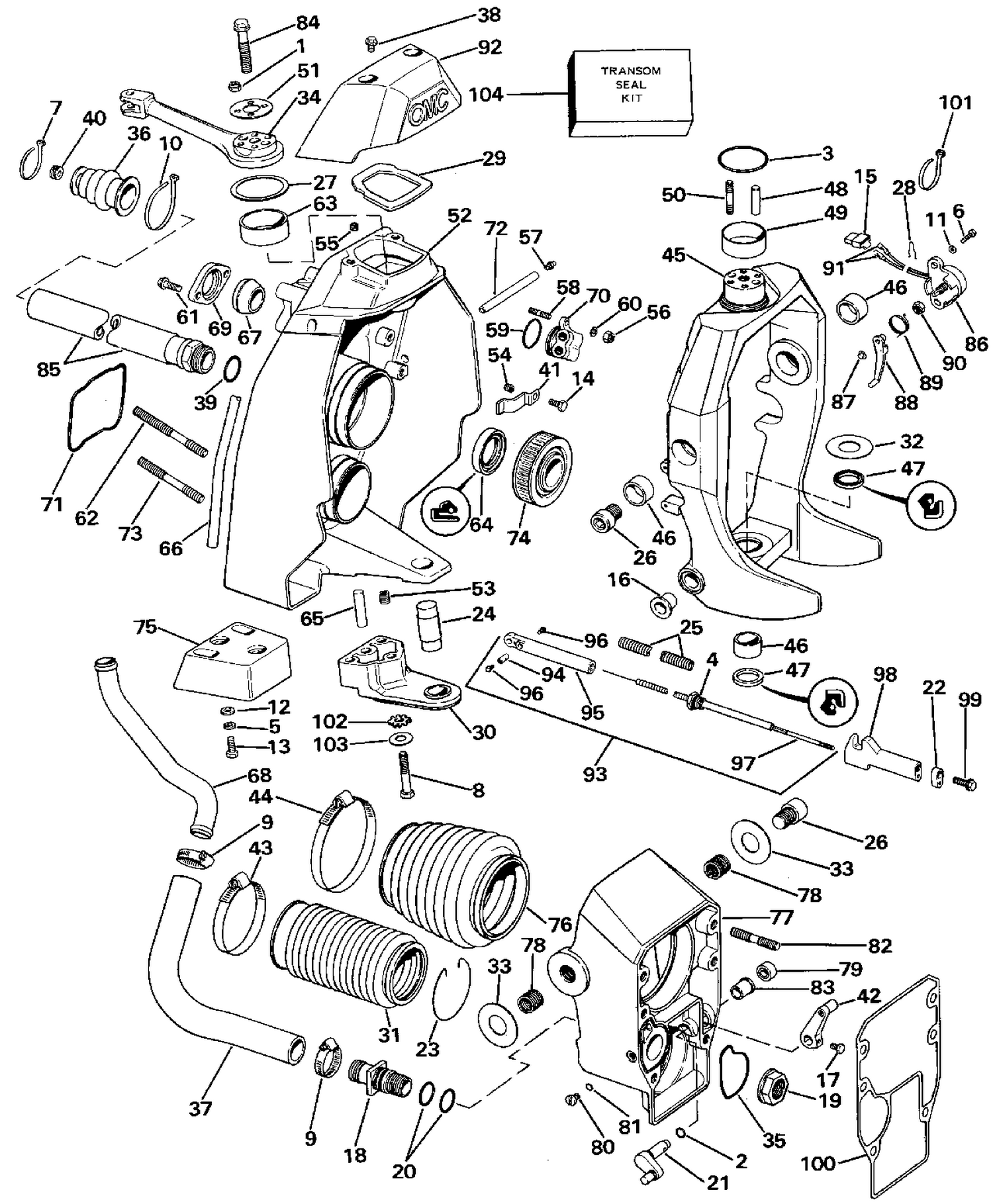 TRANSOM MOUNT